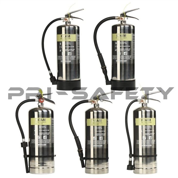 SUS304 Stainelss Steel Foam Portable Fire Extinguisher